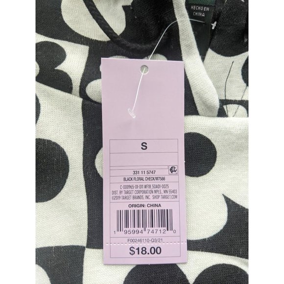 Women's Junior's Wild Fable Cropped Hoodie Sweatshirt Size Small Raw Hem NEW - Picture 7 of 7